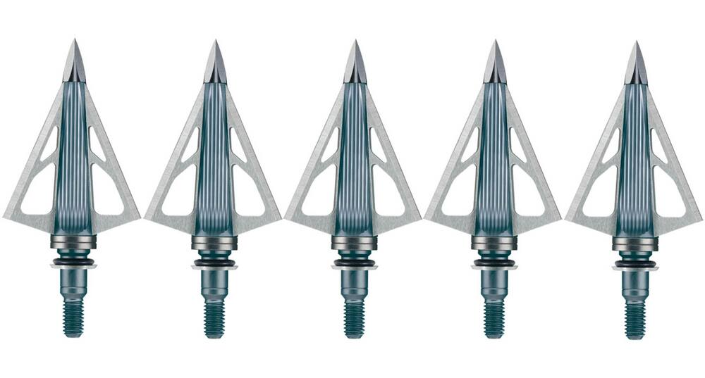 NAP Thunderhead Fixed Blade Broadhead/Arrow Tip for Crossbow, 125 Grain, 5-pk