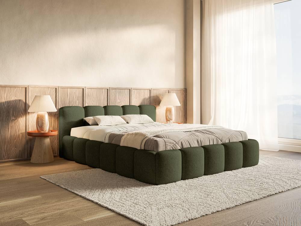 Bedframe Chloe laag 180 x 200 cm chenille