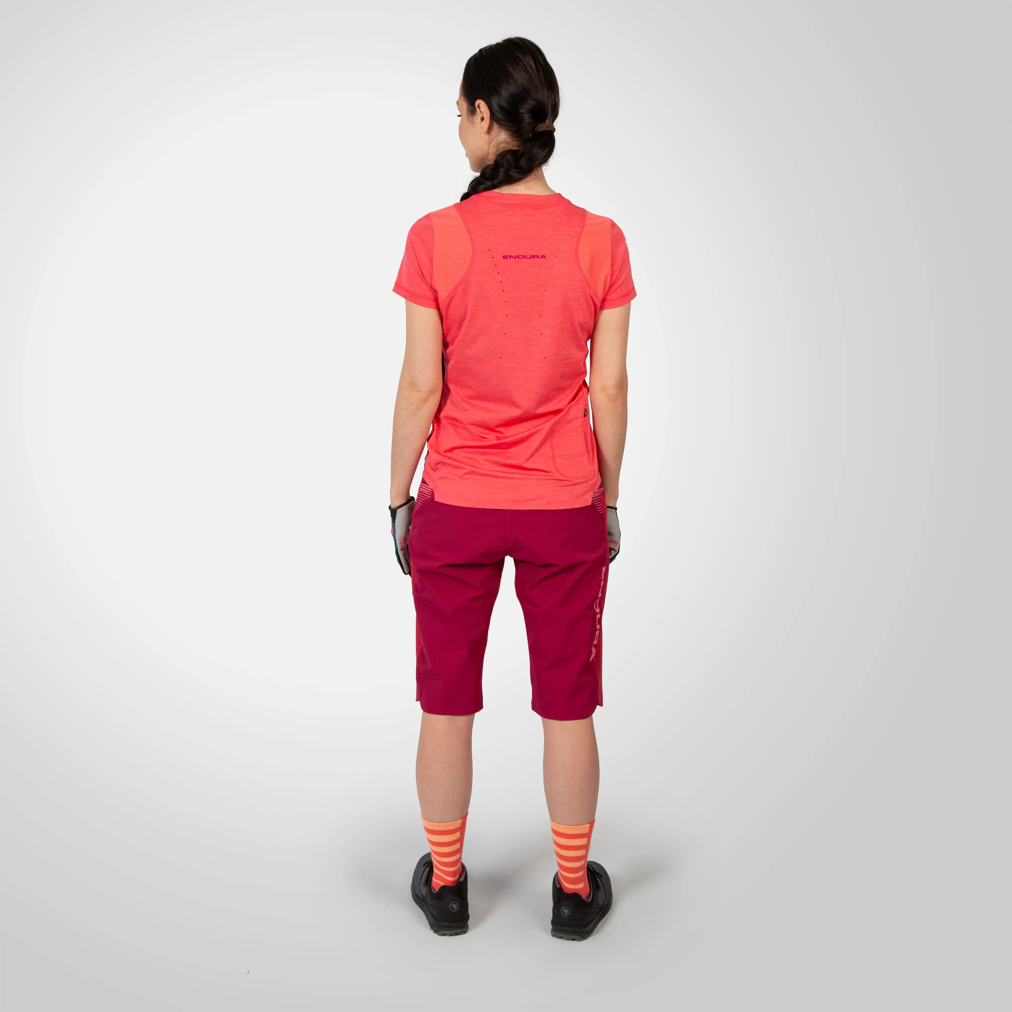 Women's SingleTrack S/S Jersey - Punch Pink