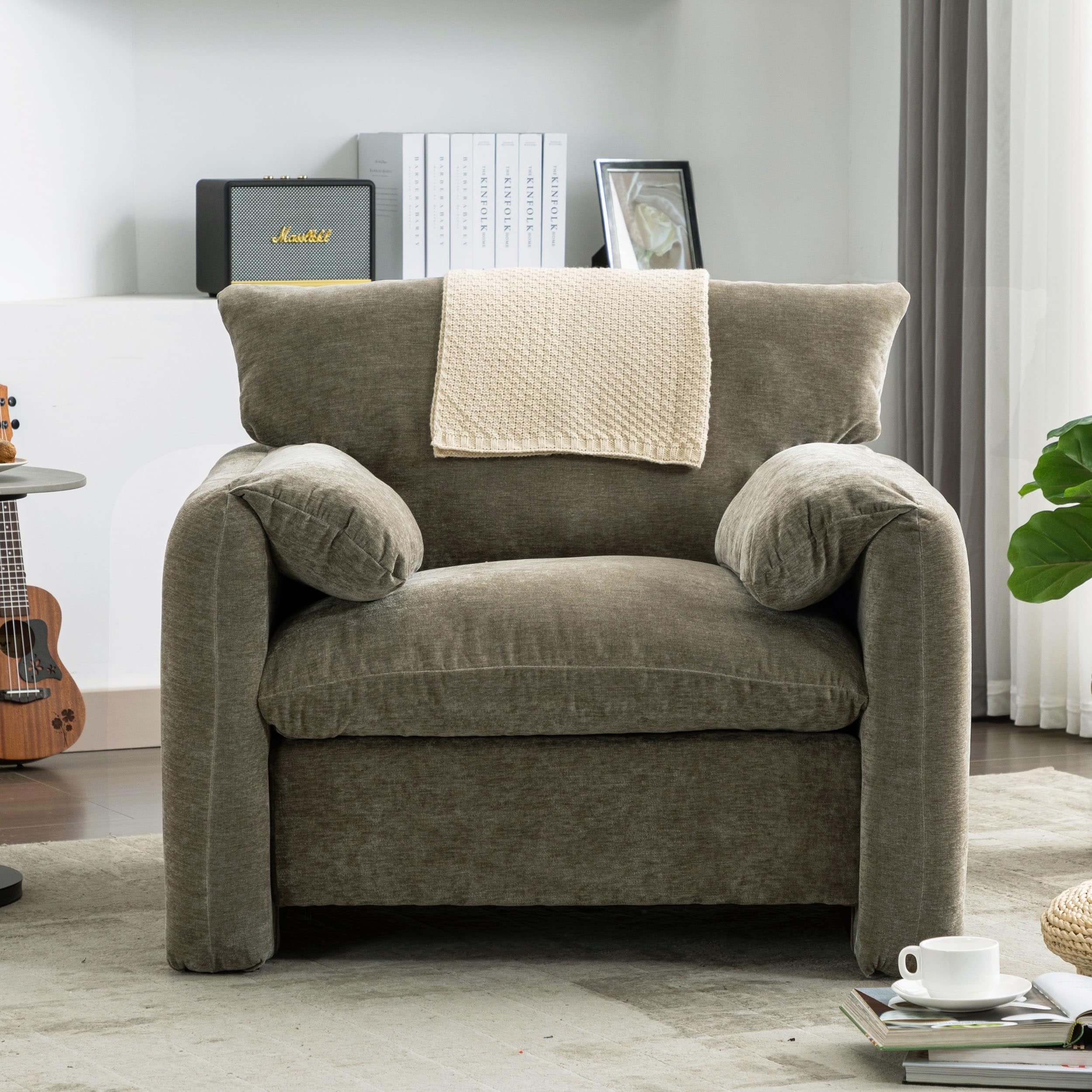 Modern Style Oversized Accent Chair for Living Room,Bedroom