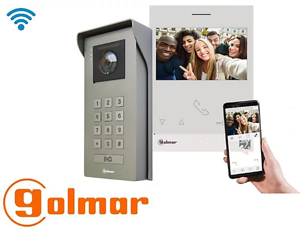 Kit visiophone connecté WIFI GOLMAR Soul 4