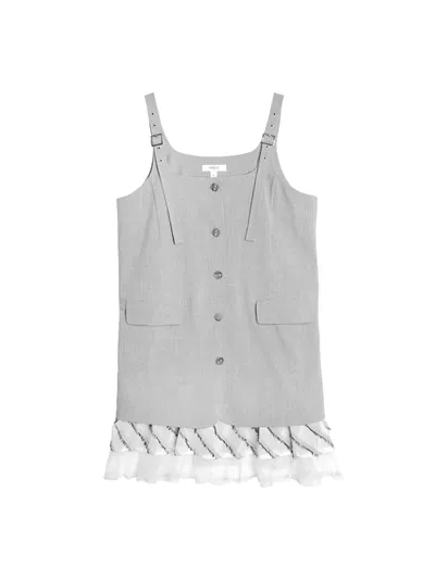 Square-neck Ruffle Vest - 26SDT053C