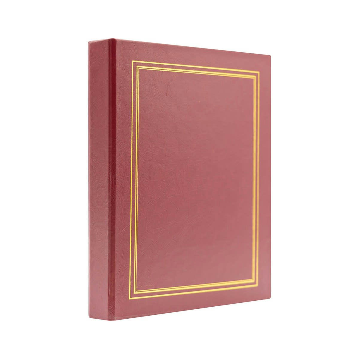 SYMPHONIE - Album photo pochettes bordeaux 100 photos 11,5x15