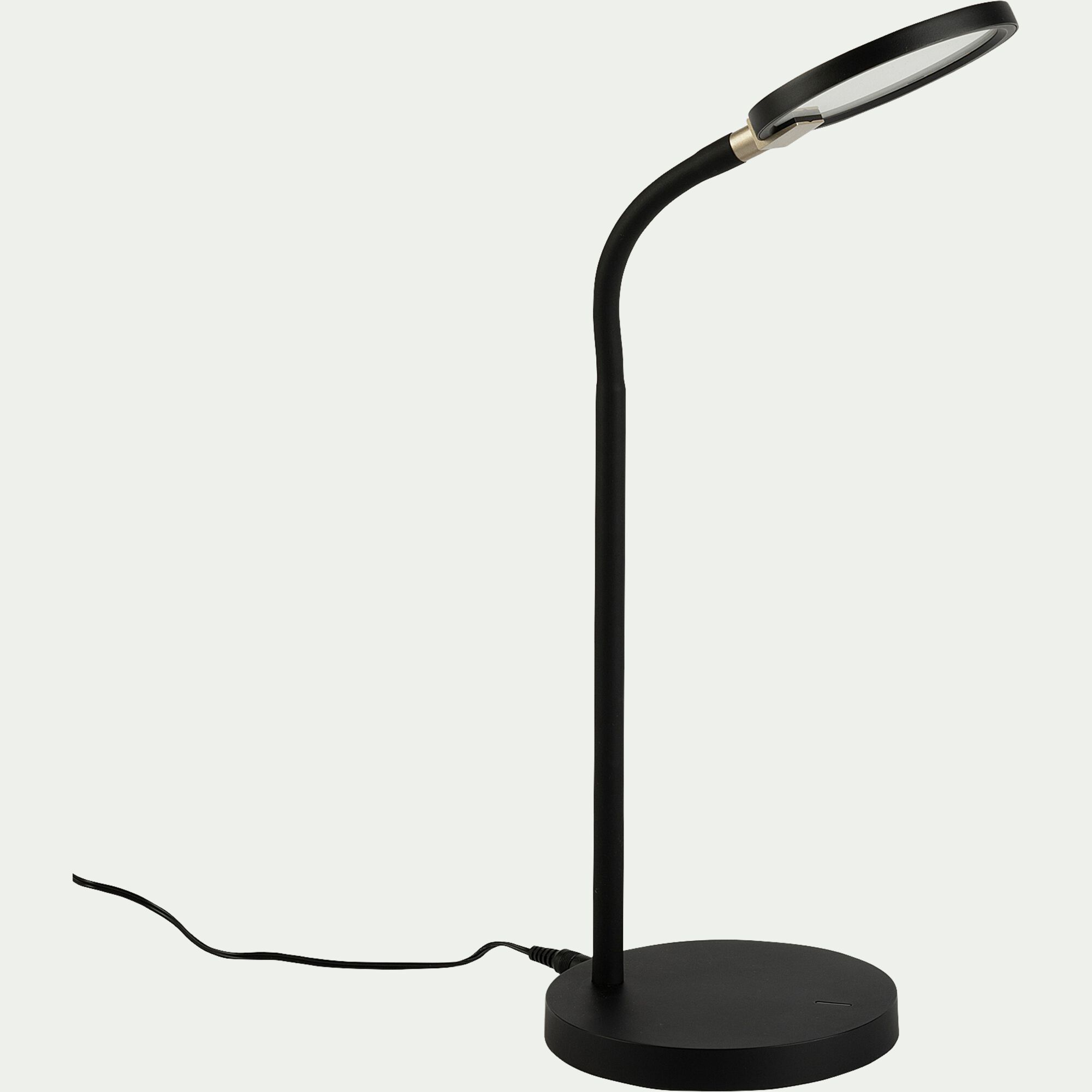 SOLAR - Lampe de bureau avec variateur H31,50cm - noir