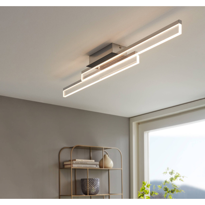 Plafonnier LED Palmital chrome 2 x 11 W EGLO