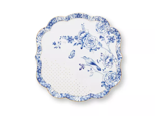 Patera na nóżce 24 cm Pip Studio - Royal White 51.RW.010.013