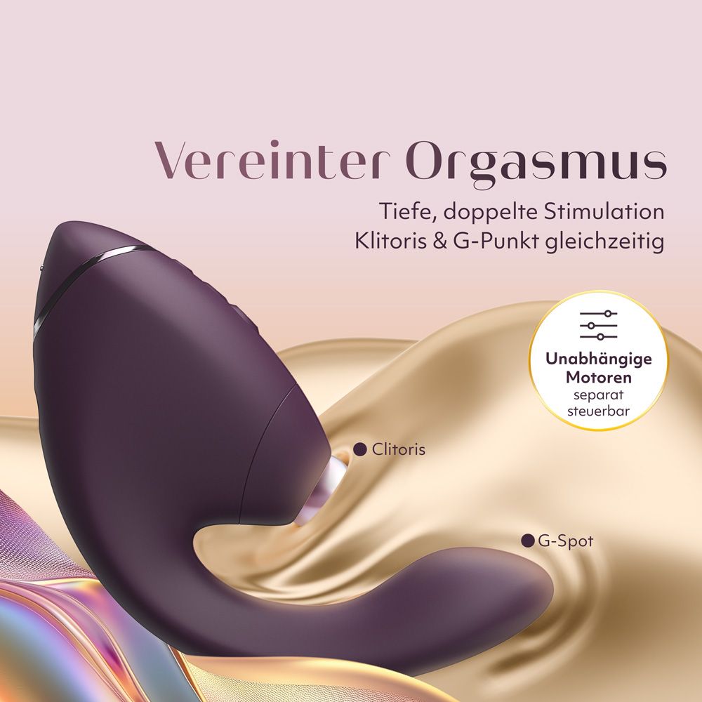 Next Duo - Klitoraler & G-Punkt Dual-Stimulator mit 3D Pleasure Air
