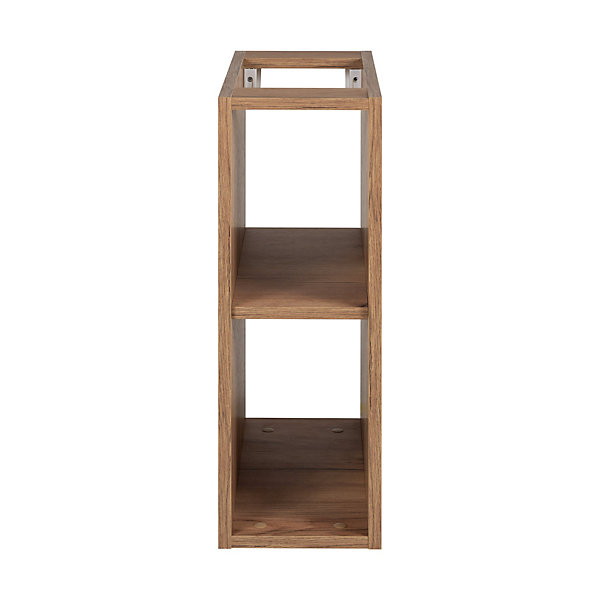 Etagère de salle de bain, Chêne artisanal doré, 20 x 57 x 46 cm