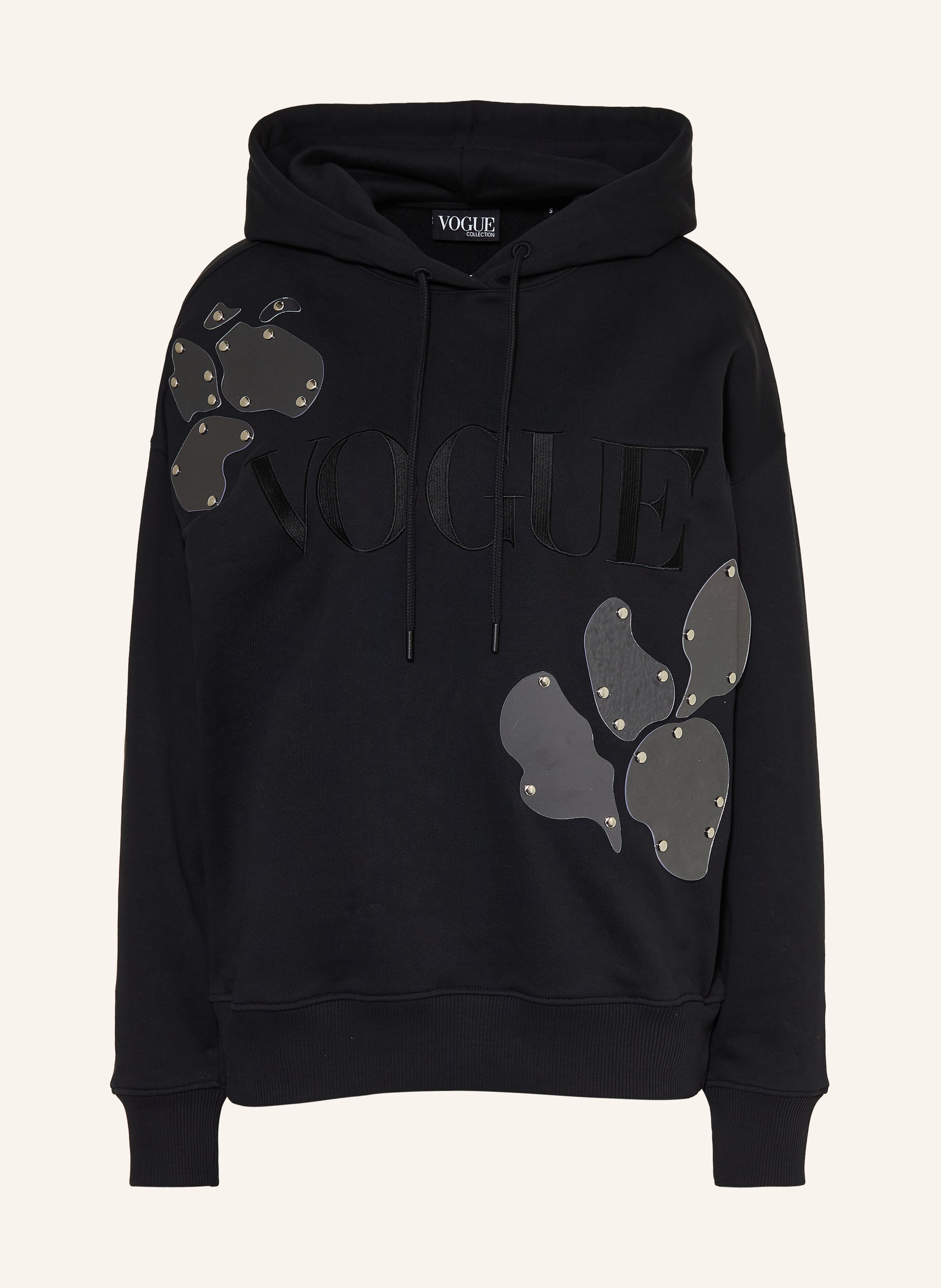 VOGUE COLLECTION Hoodie mit Nieten