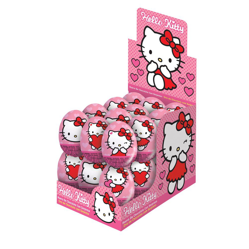 oeuf surprise chocolat Hello Kitty 20gr (4 modèles)