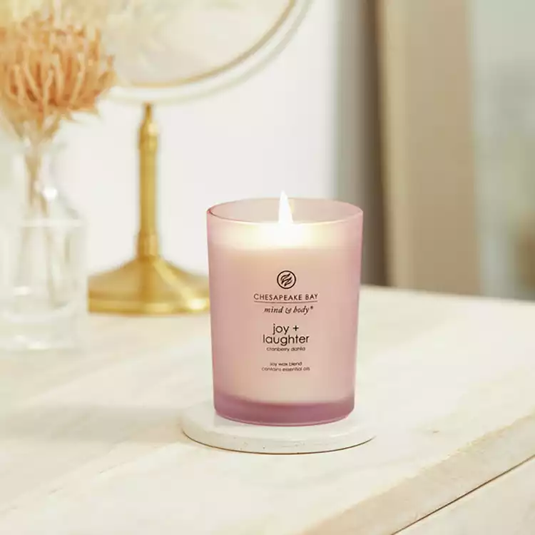 Chesapeake Bay Medium Candle - Cranberry Dahlia