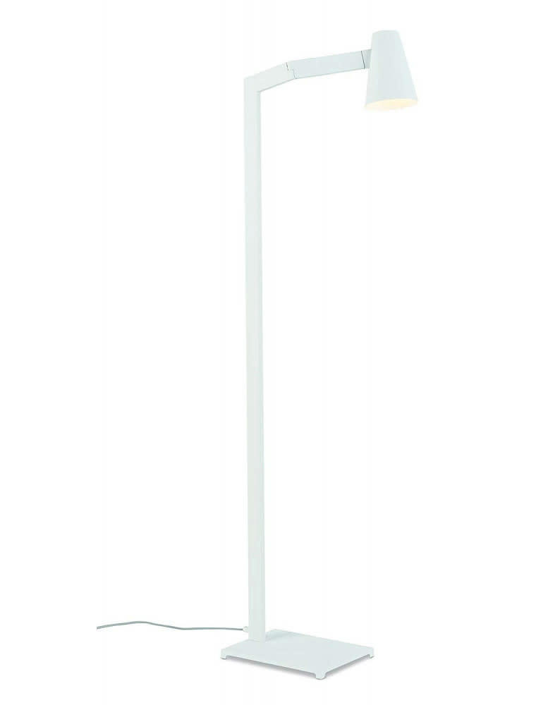 BIARRITZ - Lampadaire design blanc