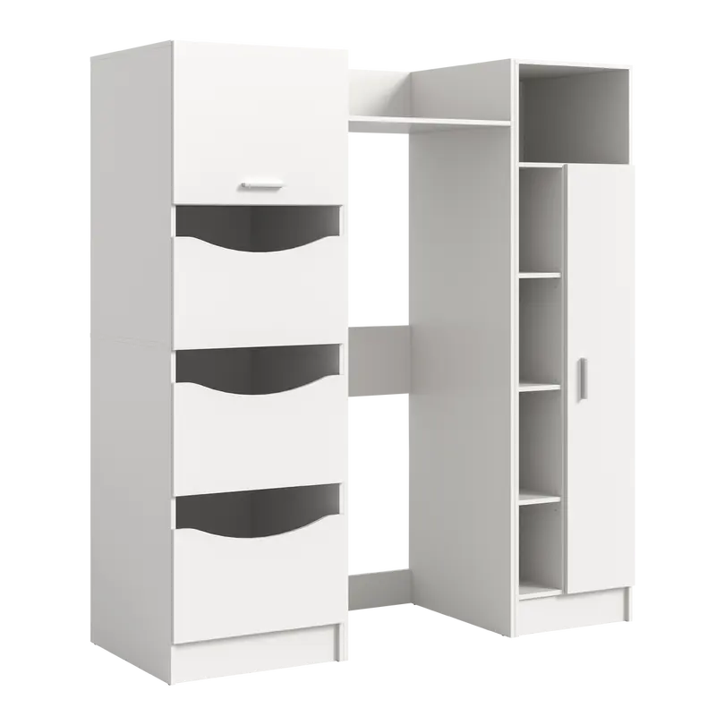 Waschmaschinenschrank 3-teilig Free