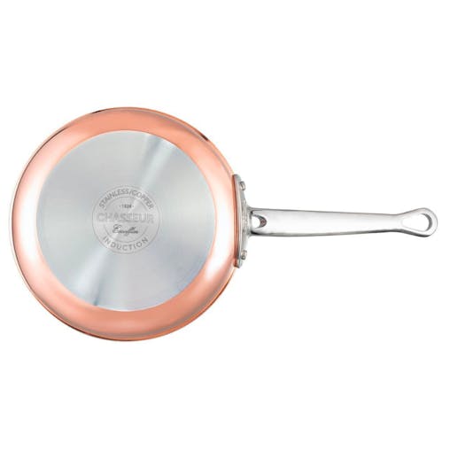 Chasseur Escoffier Induction Frypan with Lid 20cm Copper