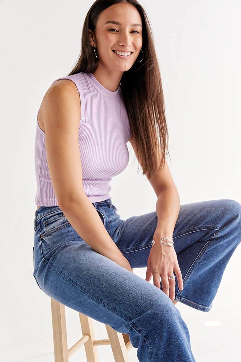 Christie Brushed Rib Tank Top