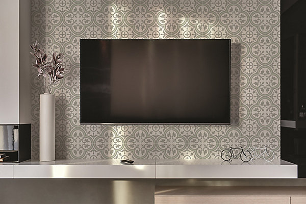 Panneau autocollant Tulup 100x50 cm Ornement floral 1 pcs