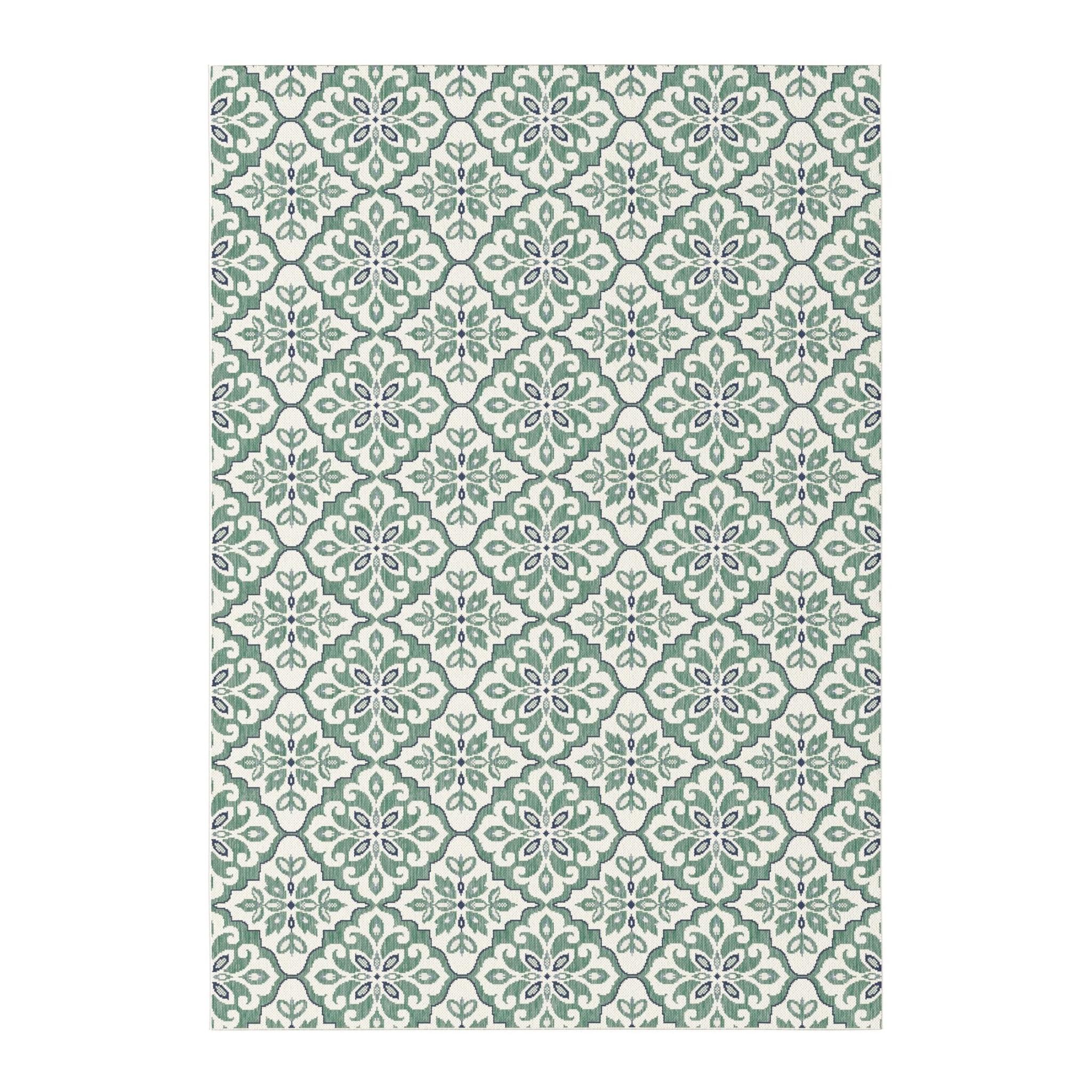 AFK Living vloerkleed Sintra - voor binnen en buiten - groen - 80 x 150 cm