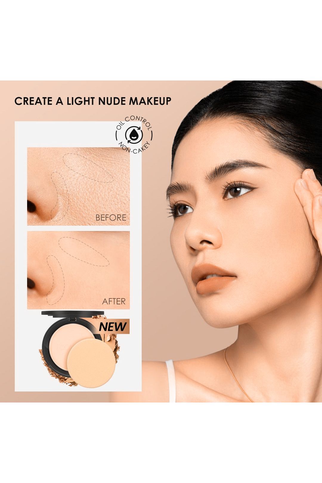 SHEONLY Oil Control Pressed Setting Powder