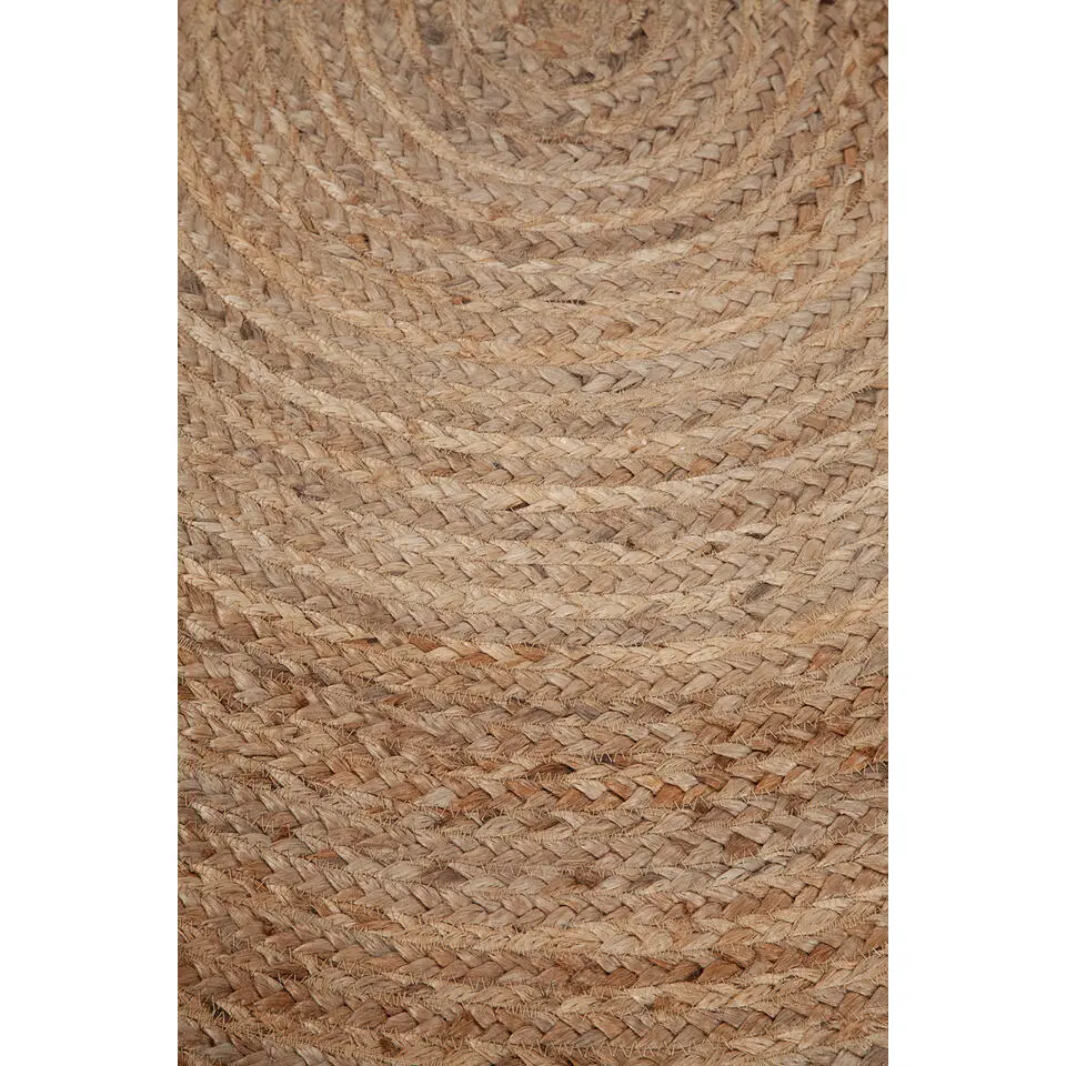 Dutch Lifestyle - Jute - Vloerkleed - 200 x 200cm - Beige