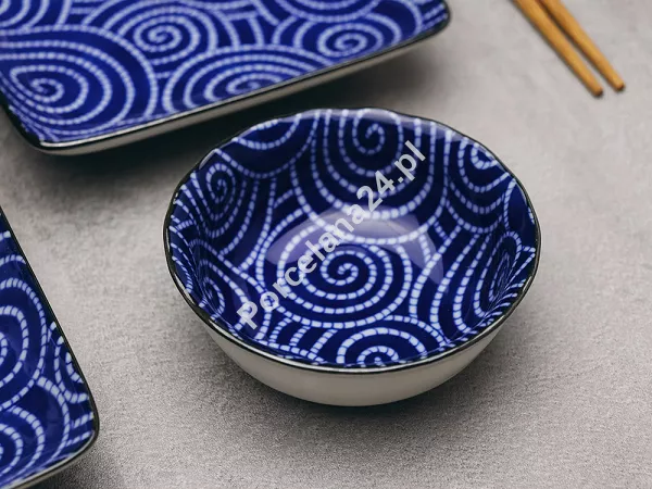 Zestaw do sushi dla 2 osób (4 el.) z pałeczkami Tokyo Design Studio - Kotobuki Karakusa 14347