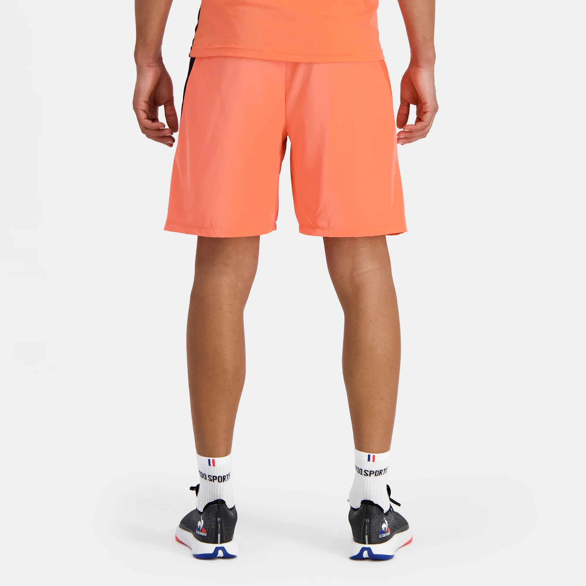 2410225-TRAINING SP Short N°1 M orange perf/bla | Short Homme