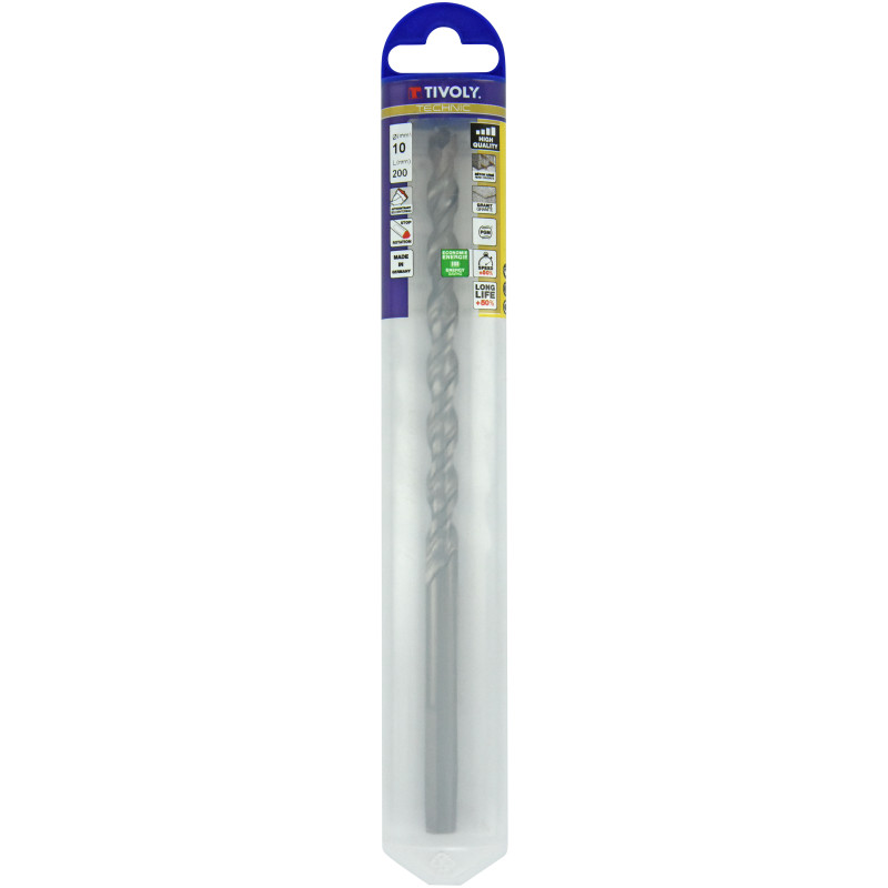 Foret pour béton Technic Ø 10 mm TIVOLY