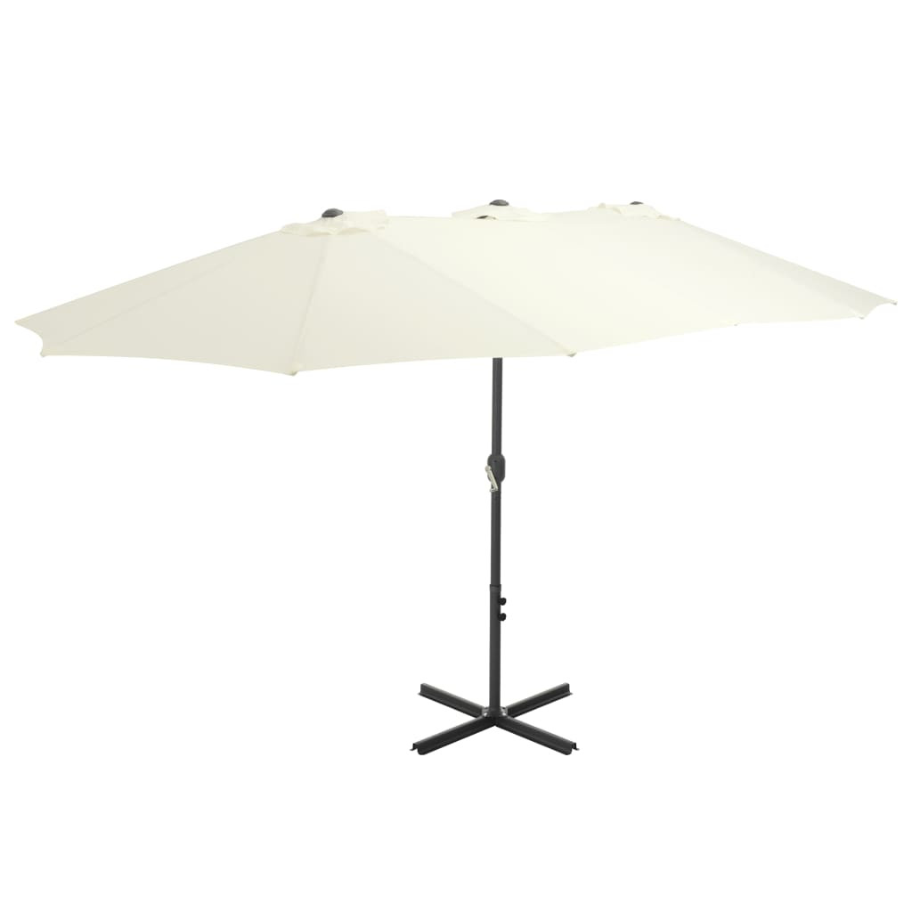 Parasol ogrodowy BeżvidaXL