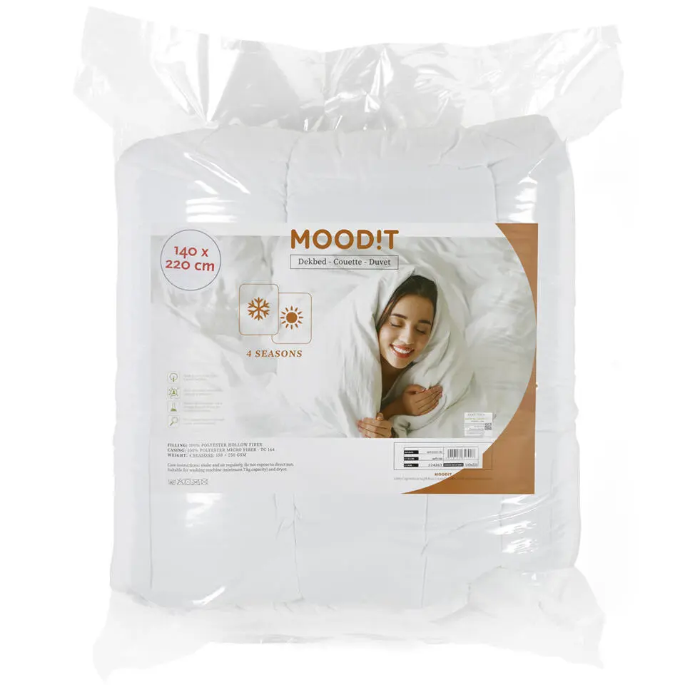 Moodit 4-Seizoenen Dekbed Winston - 140 x 220 cm - Polyestervulling