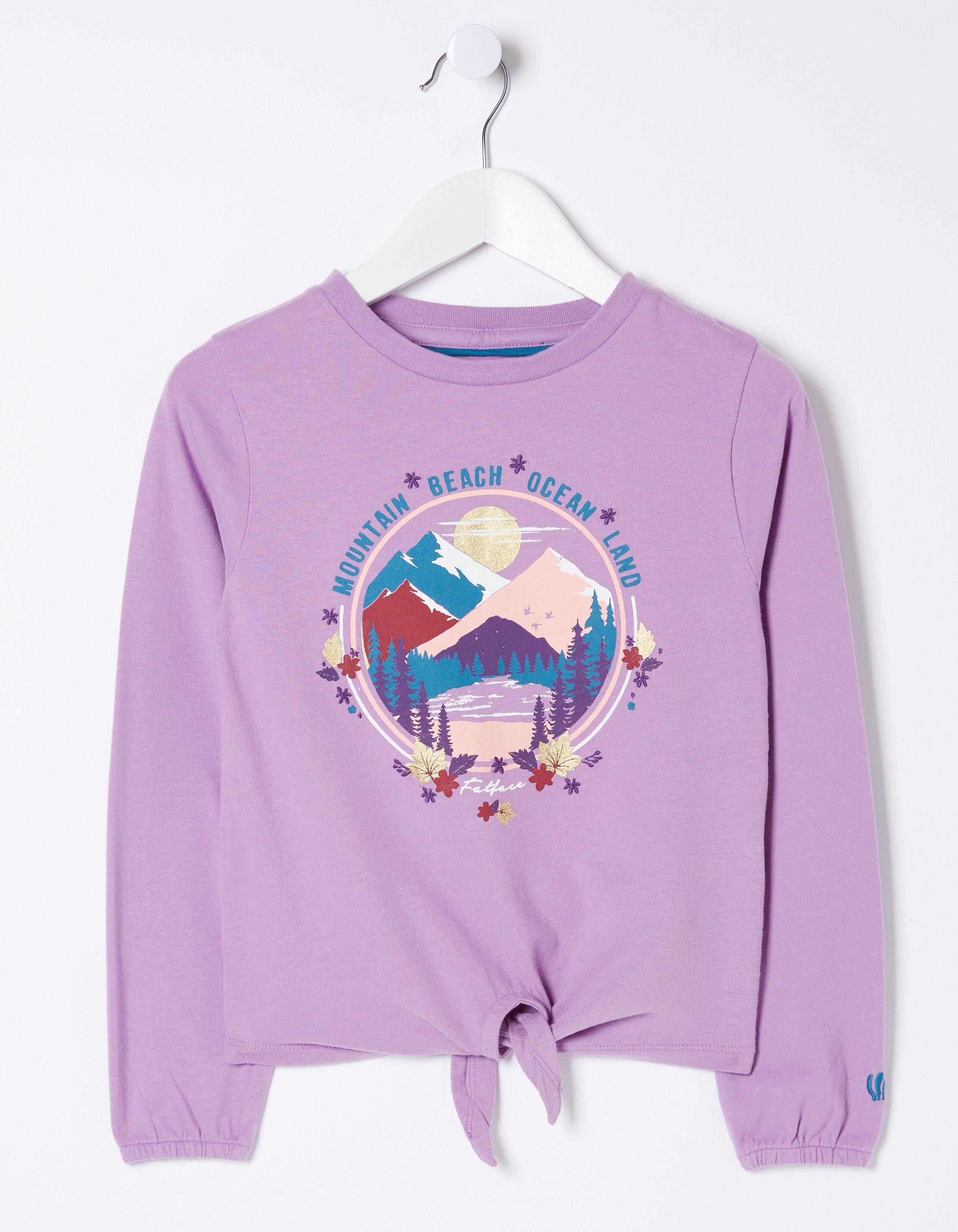 Waist Tie Long Sleeve T-Shirt