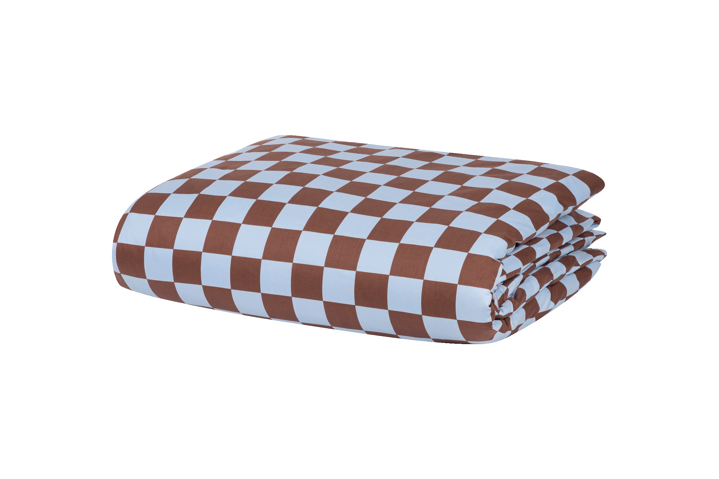 noo.ma Plu katoensatijn dekbedovertrek 300TC - 140 x 200 cm