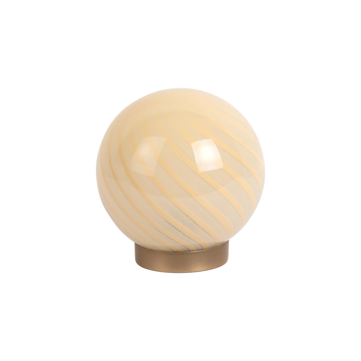 Leitmotiv tafellamp Summer Globe - geel - 15.2x15.2x16.7cm