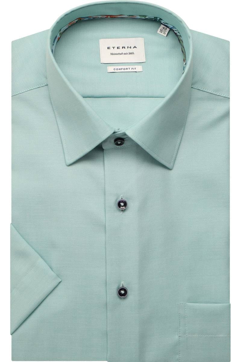 ETERNA Comfort Fit Hemd grün, Einfarbig
