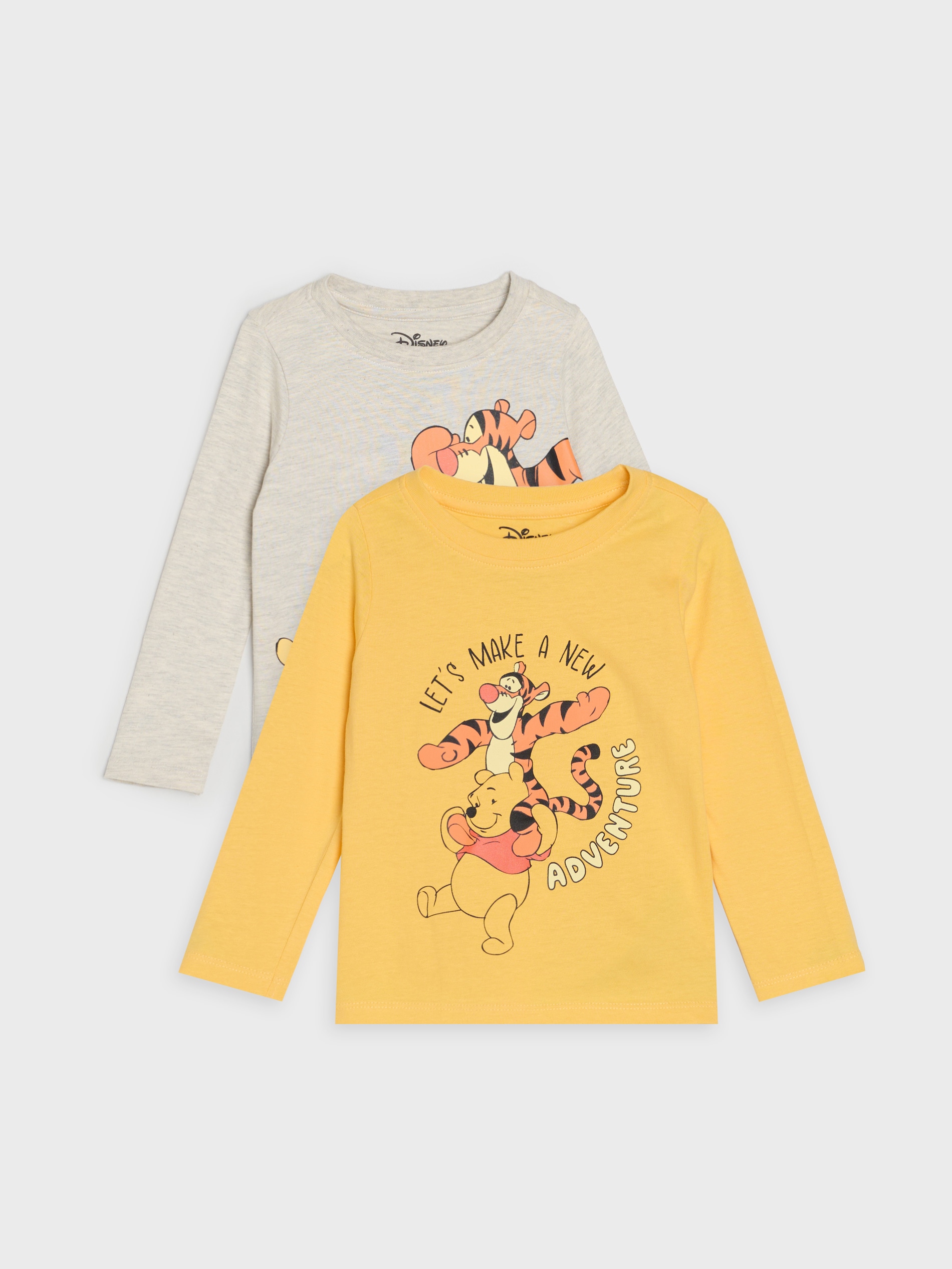 Bawełniane koszulki z nadrukiem Winnie the Pooh 2 pack