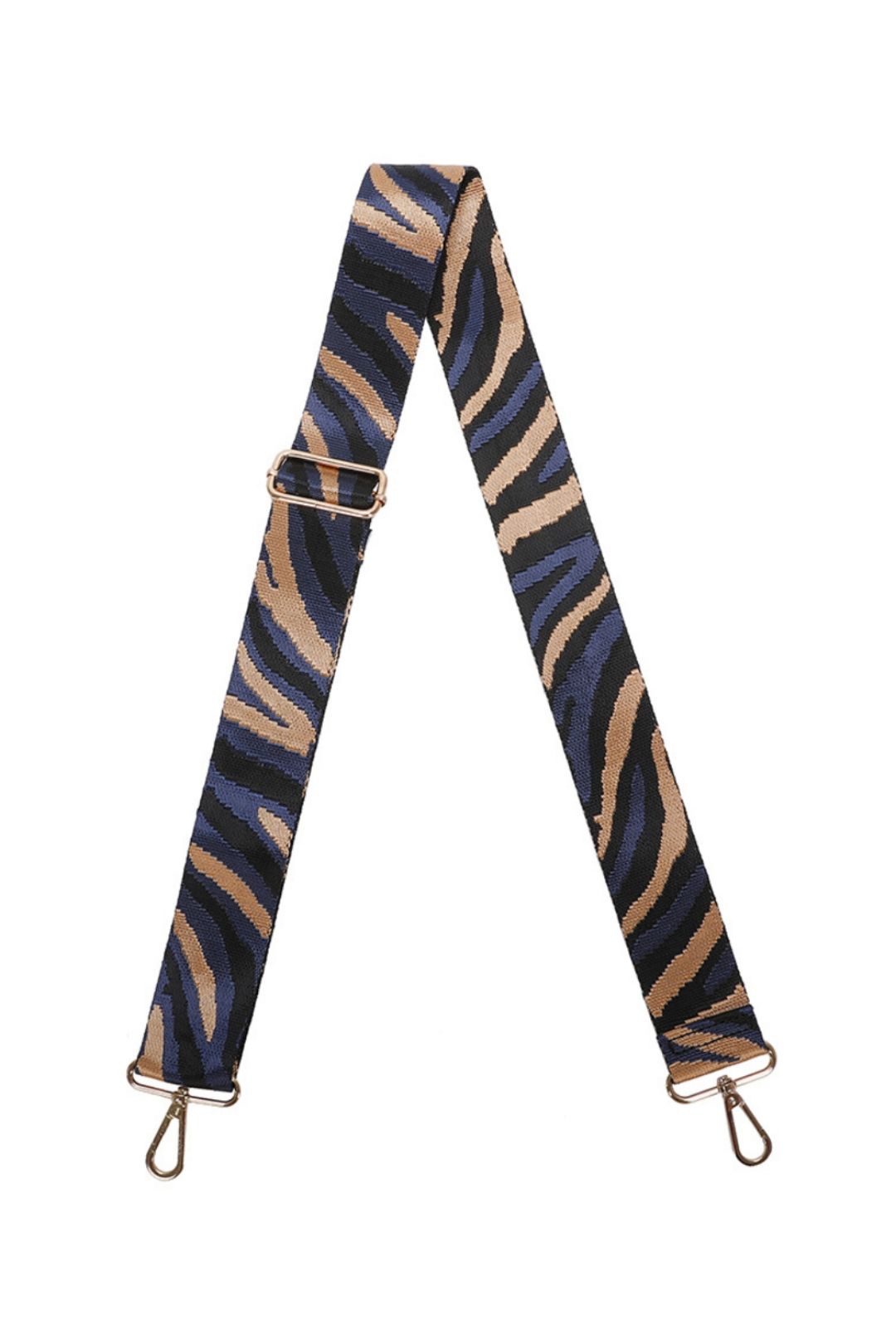 Fontanella Fashion Zebra Print Canvas Adjustable Strap