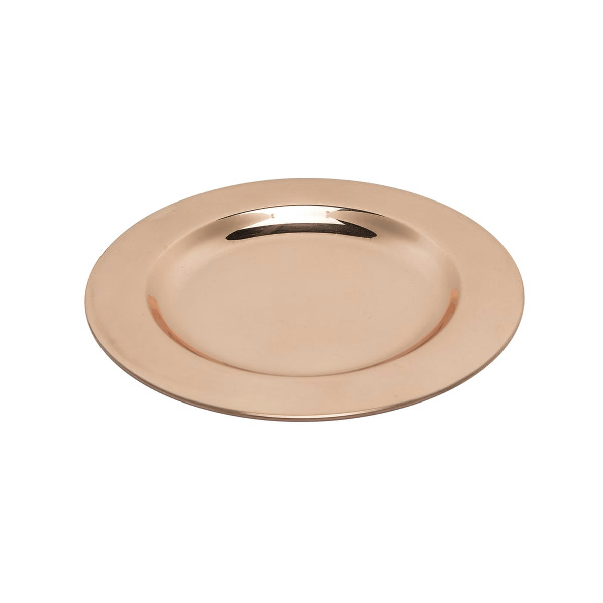 NOËL - Plateau en acier rose D14,5