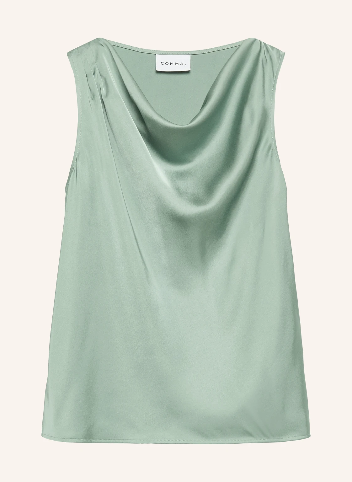 COMMA Blusentop aus Satin