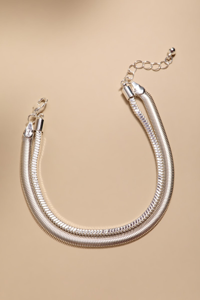 Wendy Layered Snake Chain Bracelet