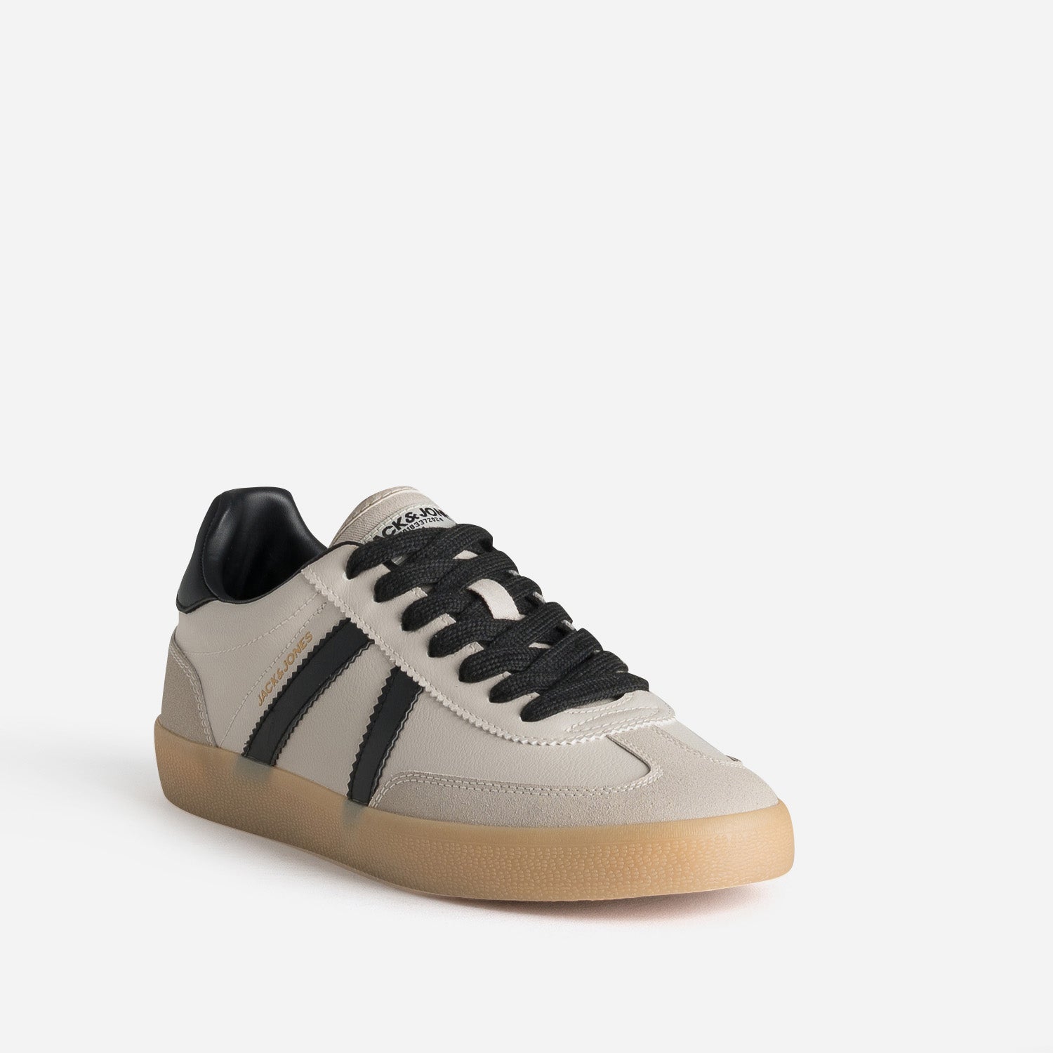 Tennis JACK&JONES beige détails noirs
