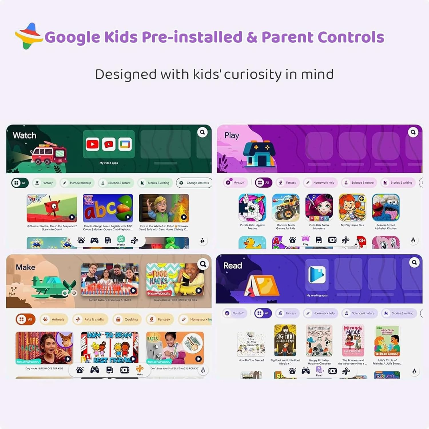 COLORROOM 2026 Upgraded Android 15 Tablet, 10inch Kids Tablet, Octa-core CPU, 10GB+64GB+1TB Expand Tablets for Kids with Kids Space, Parental Control, 6000mAh Big Battery,Touchscreen Tableta (Purple)
