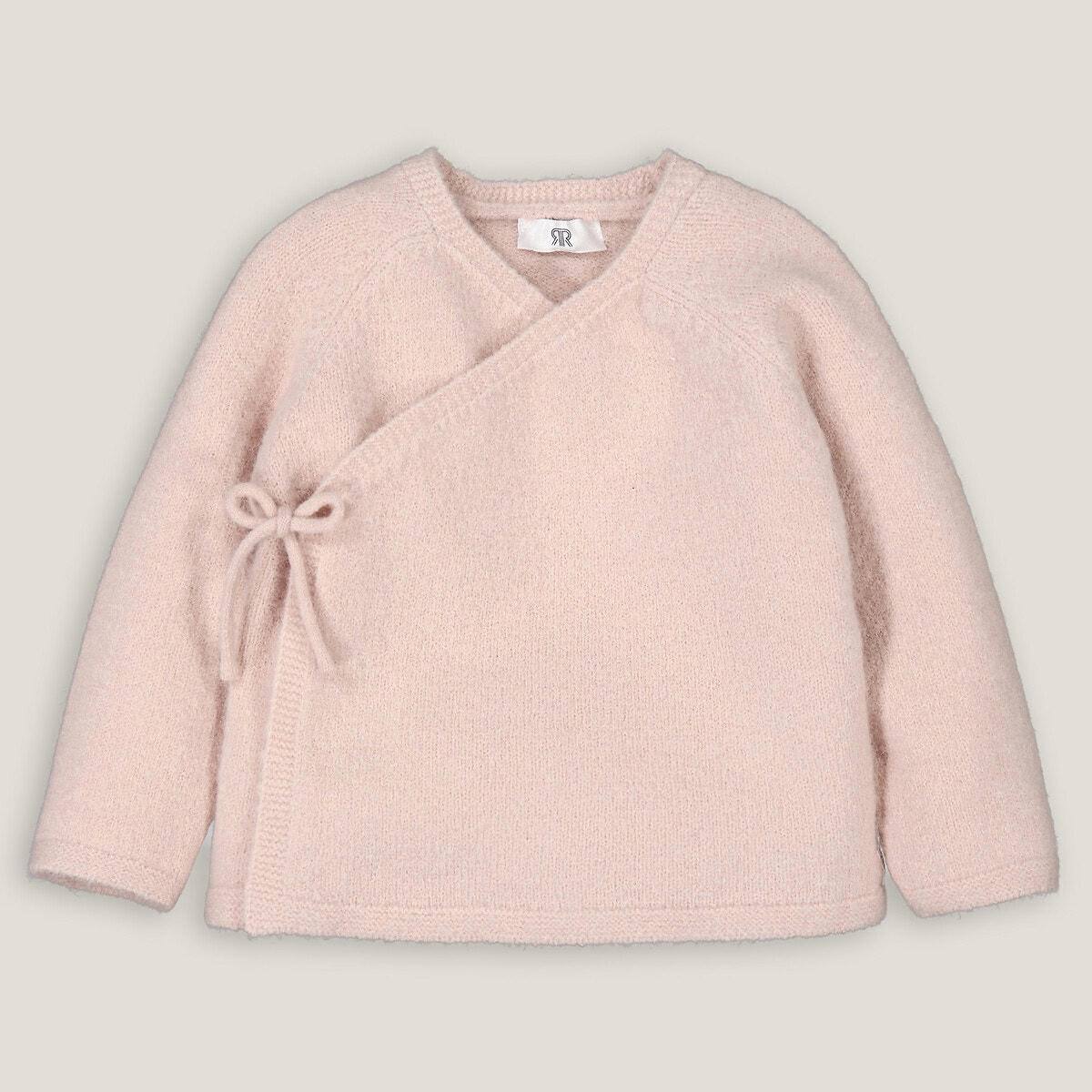 Brassière col V en point mousse