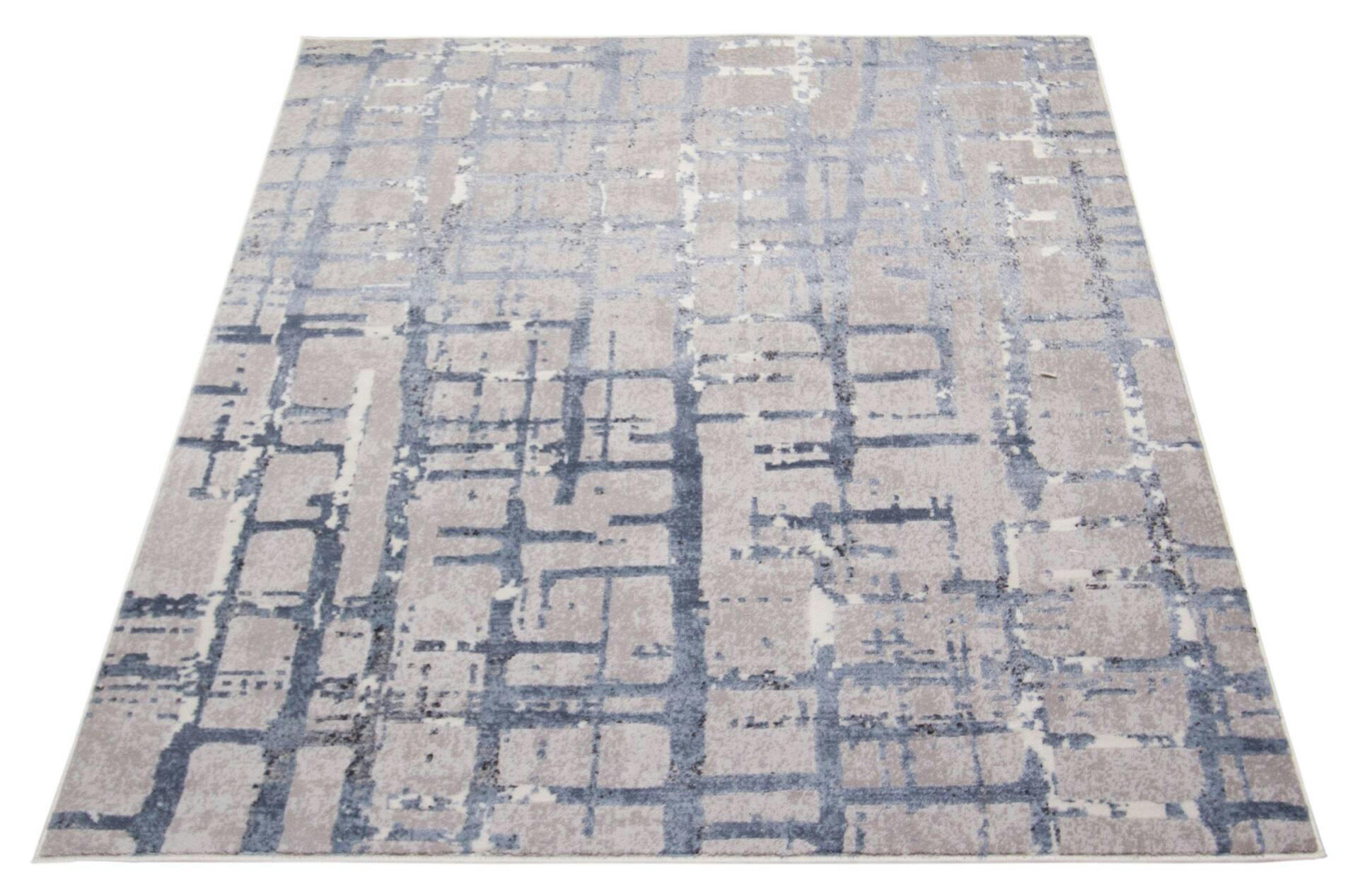 ECARPET Anitra Indoor Area Rug, Light Blue/Grey, Assorted Sizes