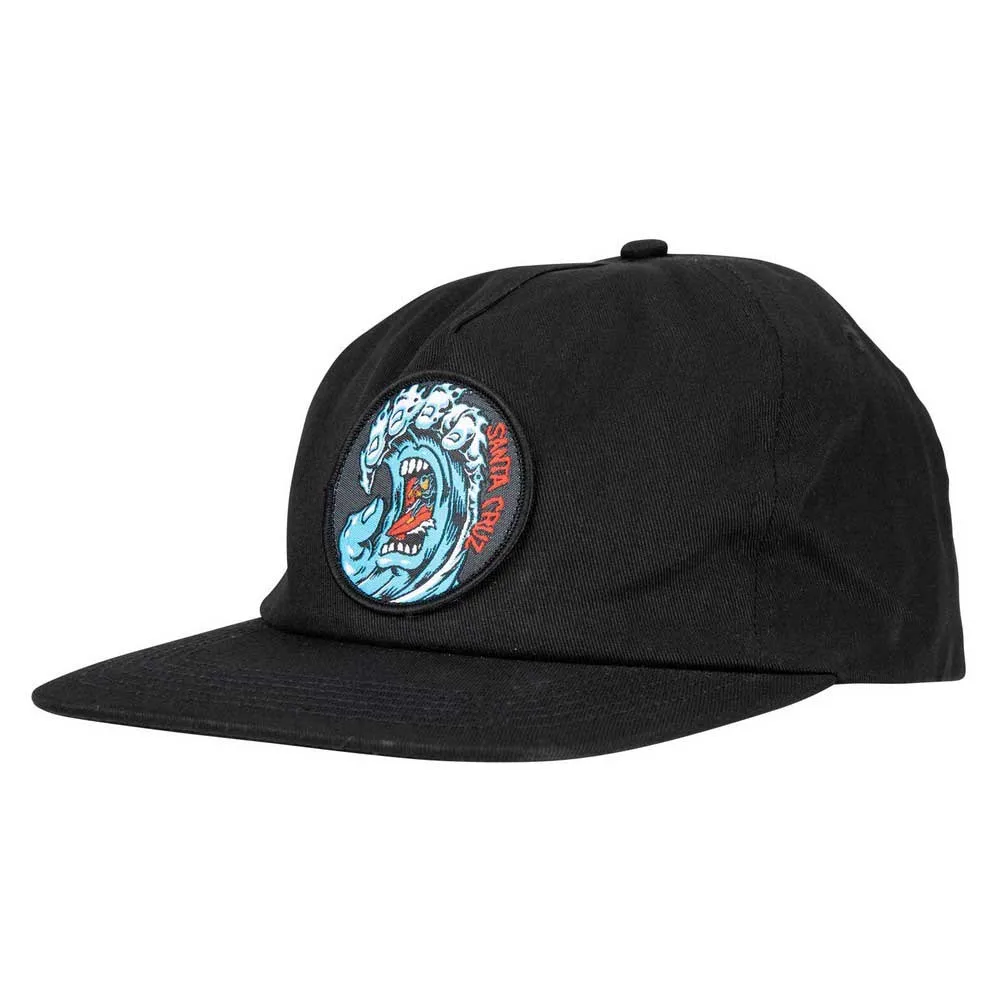 Santa Cruz Screaming wave snapback cap