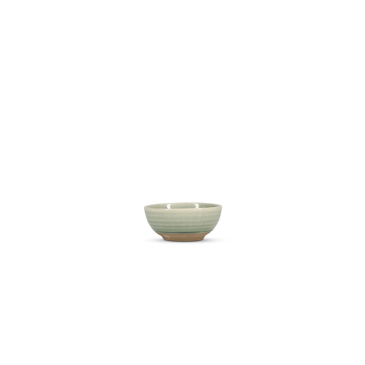 Salt & Pepper - Kom 11,5xH5cm groen Cameo - Set van 4