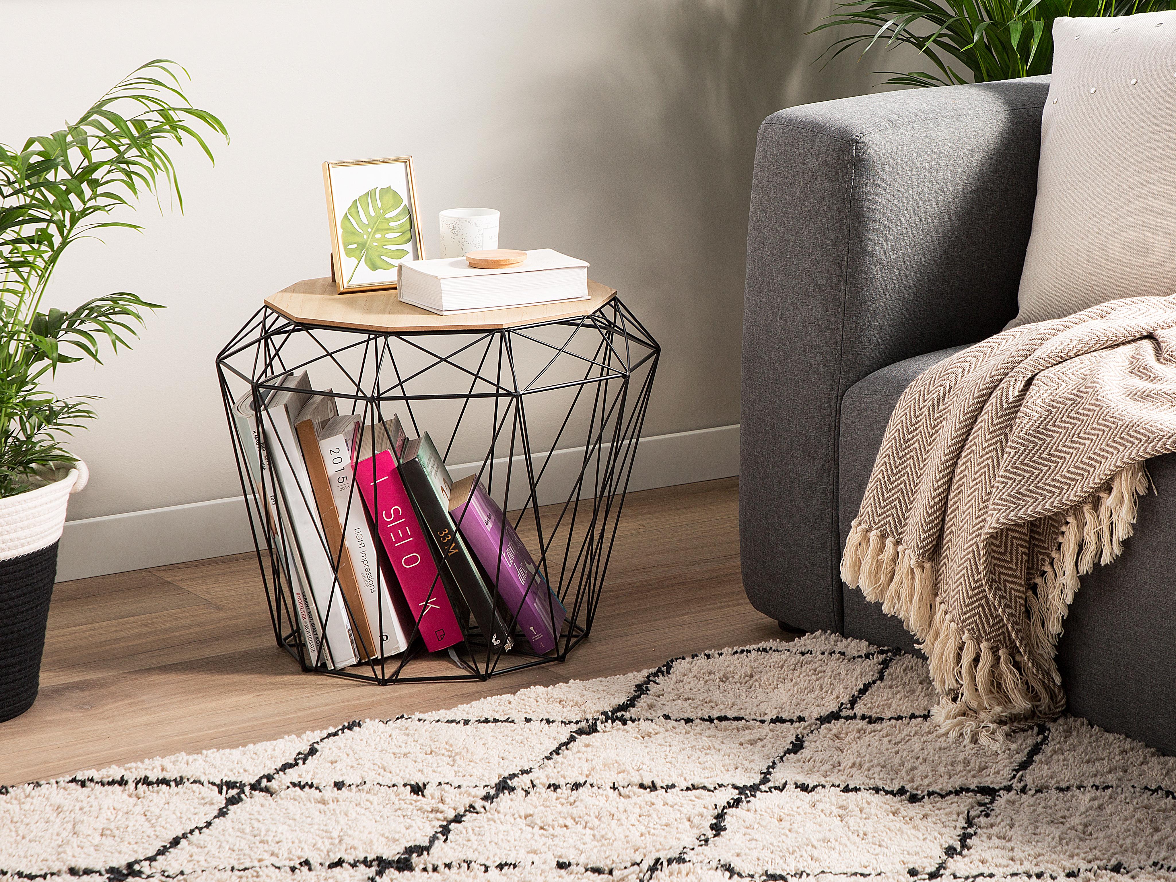 Side Table ELIDA Black