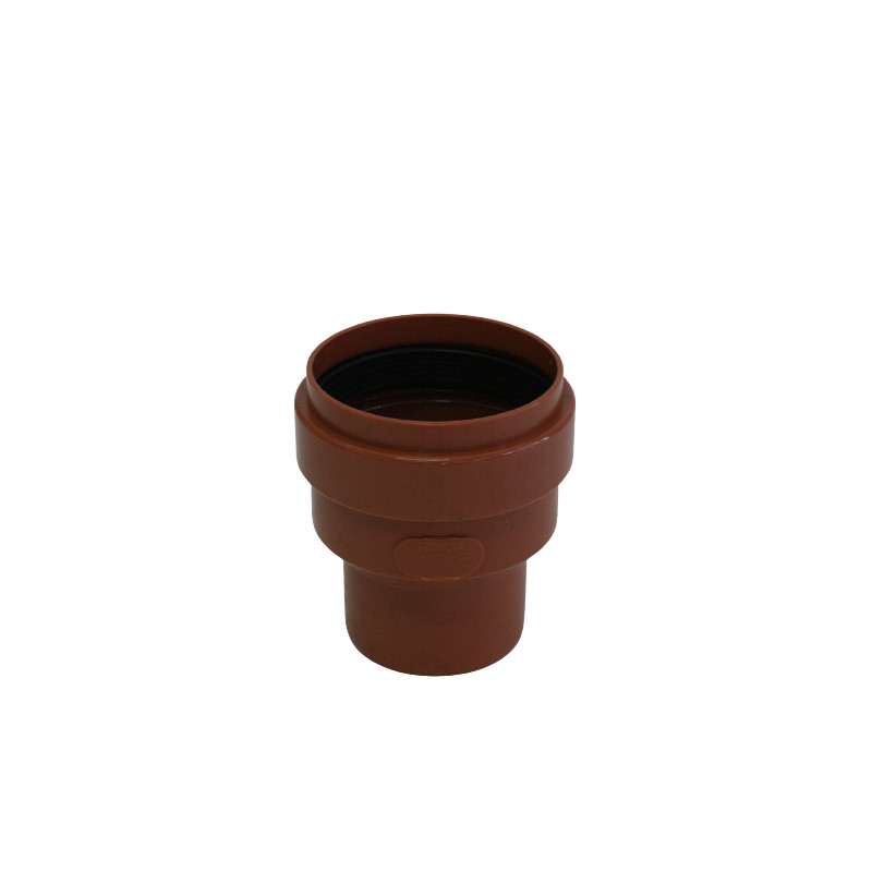 Passe égout pour grès PVC Ø 110-138 mm rouge SCALA