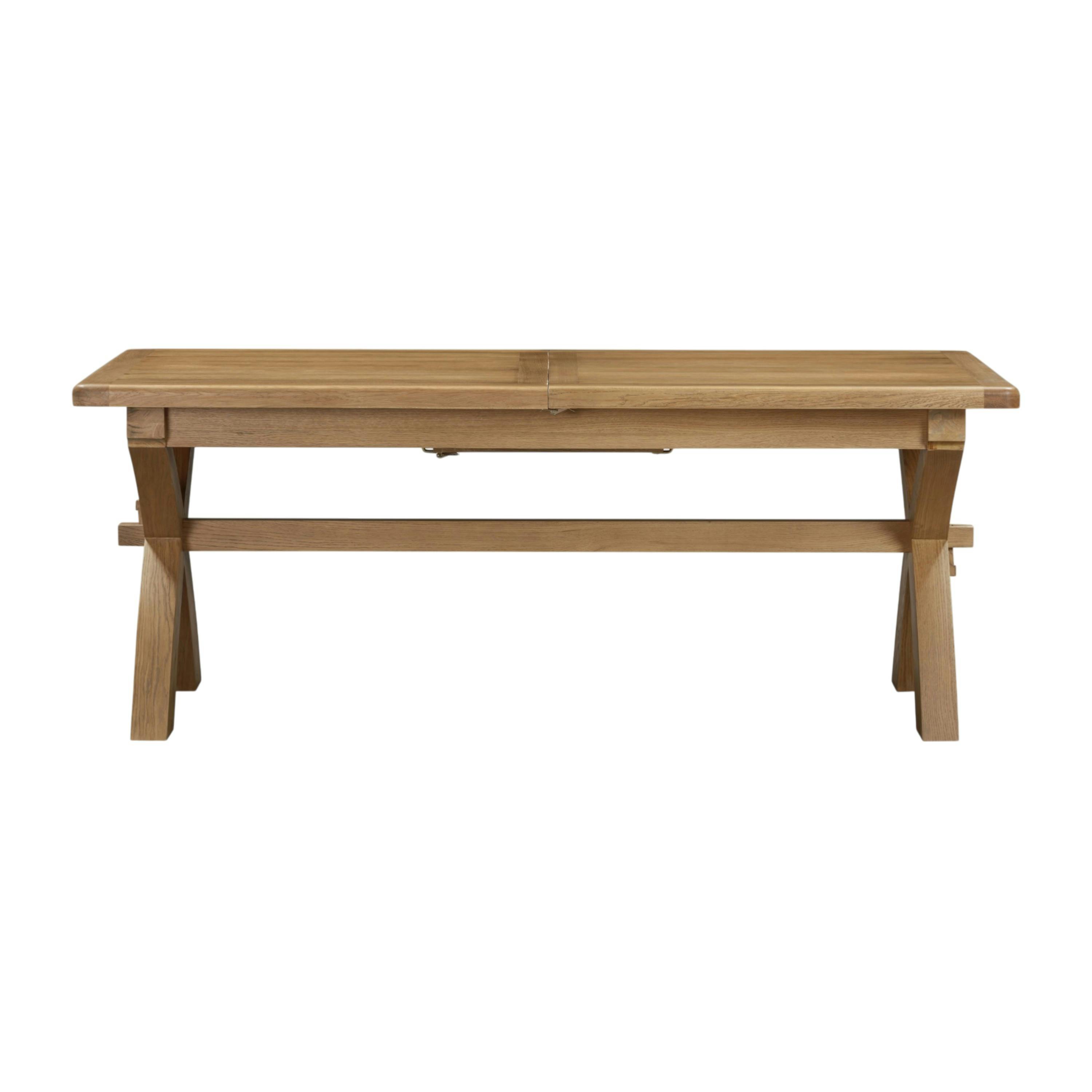 Table à manger extensible en chêne 150-200 cm VALMONT