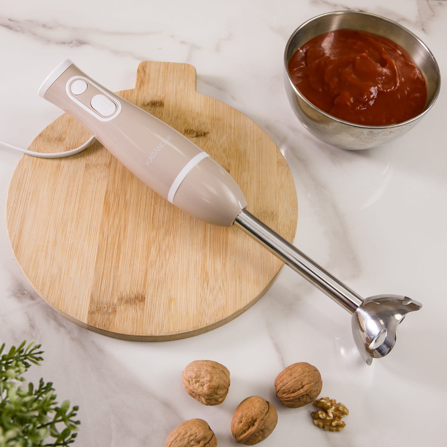 Frullatore a immersione tortora 200 W