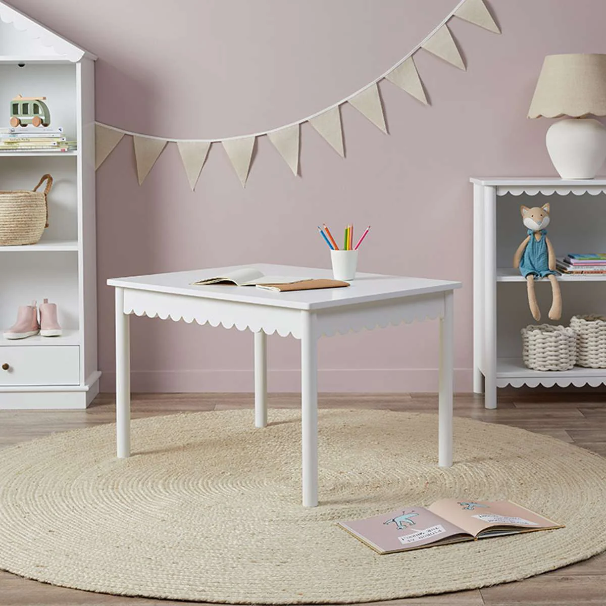 Mini Maisie Play Table + Bookcase Set