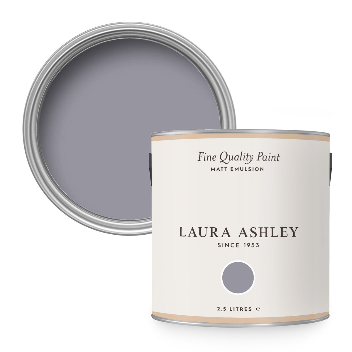 Laura Ashley Muurverf Mat Pale iris 2,5 liter