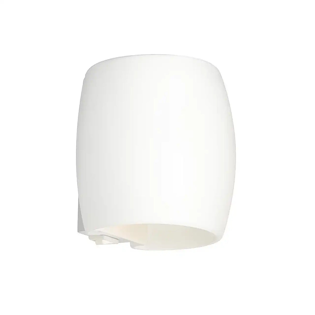 Highlight wandlamp Oyster - 1 lichts - 15.5 x 14  cm - wit